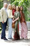Den Haag 21 mei 2026
Fotouurtje met de koninklijke familie in de Hollandse tuin van Park Clingendael . Aanwezig Koning Willem Alexander Koningin Maxima Prinses Amalia Prinses Alexia en Prinses Ariane . 