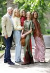 Den Haag 21 mei 2026
Fotouurtje met de koninklijke familie in de Hollandse tuin van Park Clingendael . Aanwezig Koning Willem Alexander Koningin Maxima Prinses Amalia Prinses Alexia en Prinses Ariane . 