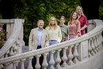 Den Haag 21 mei 2026
Fotouurtje met de koninklijke familie in de Hollandse tuin van Park Clingendael . Aanwezig Koning Willem Alexander Koningin Maxima Prinses Amalia Prinses Alexia en Prinses Ariane . 