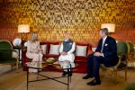 Den Haag 16 mei 2026
Koningin Maxima Koning Willem Alexander en President Modi India op paleis Huis ten Bosch 