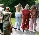 Den Haag 21 mei 2026
Fotouurtje met de koninklijke familie in de Hollandse tuin van Park Clingendael . Aanwezig Koning Willem Alexander Koningin Maxima Prinses Amalia Prinses Alexia en Prinses Ariane . 