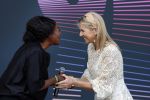 Rotterdam 10 juli 2026
Koningin Maxima opent het North sea jazz festival in Ahoy . Giovanca presenteerde de opening 