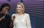 Rotterdam 10 juli 2026
Koningin Maxima opent het North sea jazz festival in Ahoy . Giovanca presenteerde de opening 