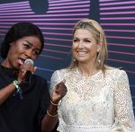 Rotterdam 10 juli 2026
Koningin Maxima opent het North sea jazz festival in Ahoy . Giovanca presenteerde de opening 