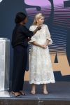 Rotterdam 10 juli 2026
Koningin Maxima opent het North sea jazz festival in Ahoy . Giovanca presenteerde de opening 