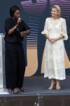 Rotterdam 10 juli 2026
Koningin Maxima opent het North sea jazz festival in Ahoy . Giovanca presenteerde de opening 