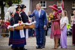ROERMOND 19 mei 2026 Koning Willem Alexander en Koningin Maxima brengen een streekbezoek aan de gemeenten Maasgouw, Echt-Susteren, Roerdalen en Roermond. Tijdens het streekbezoek bezoekt het paar de schutterij in Wessem, Abdij Lilbosch in Echt, het smalste stukje Nederland in Illikhoven en Roermond, 19 Mei 2026. 