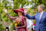 ROERMOND 19 mei 2026 Koning Willem Alexander en Koningin Maxima brengen een streekbezoek aan de gemeenten Maasgouw, Echt-Susteren, Roerdalen en Roermond. Tijdens het streekbezoek bezoekt het paar de schutterij in Wessem, Abdij Lilbosch in Echt, het smalste stukje Nederland in Illikhoven en Roermond, 19 Mei 2026. 