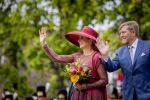 ROERMOND 19 mei 2026 Koning Willem Alexander en Koningin Maxima brengen een streekbezoek aan de gemeenten Maasgouw, Echt-Susteren, Roerdalen en Roermond. Tijdens het streekbezoek bezoekt het paar de schutterij in Wessem, Abdij Lilbosch in Echt, het smalste stukje Nederland in Illikhoven en Roermond, 19 Mei 2026. 