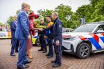 ROERMOND 19 mei 2026 Koning Willem Alexander en Koningin Maxima brengen een streekbezoek aan de gemeenten Maasgouw, Echt-Susteren, Roerdalen en Roermond. Tijdens het streekbezoek bezoekt het paar de schutterij in Wessem, Abdij Lilbosch in Echt, het smalste stukje Nederland in Illikhoven en Roermond, 19 Mei 2026. 