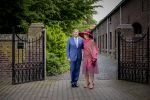 ROERMOND 19 mei 2026 Koning Willem Alexander en Koningin Maxima brengen een streekbezoek aan de gemeenten Maasgouw, Echt-Susteren, Roerdalen en Roermond. Tijdens het streekbezoek bezoekt het paar de schutterij in Wessem, Abdij Lilbosch in Echt, het smalste stukje Nederland in Illikhoven en Roermond, 19 Mei 2026. 