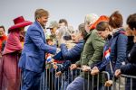 ROERMOND 19 mei 2026 Koning Willem Alexander en Koningin Maxima brengen een streekbezoek aan de gemeenten Maasgouw, Echt-Susteren, Roerdalen en Roermond. Tijdens het streekbezoek bezoekt het paar de schutterij in Wessem, Abdij Lilbosch in Echt, het smalste stukje Nederland in Illikhoven en Roermond, 19 Mei 2026. 