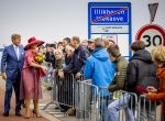 ROERMOND 19 mei 2026 Koning Willem Alexander en Koningin Maxima brengen een streekbezoek aan de gemeenten Maasgouw, Echt-Susteren, Roerdalen en Roermond. Tijdens het streekbezoek bezoekt het paar de schutterij in Wessem, Abdij Lilbosch in Echt, het smalste stukje Nederland in Illikhoven en Roermond, 19 Mei 2026. 