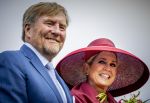 ROERMOND 19 mei 2026 Koning Willem Alexander en Koningin Maxima brengen een streekbezoek aan de gemeenten Maasgouw, Echt-Susteren, Roerdalen en Roermond. Tijdens het streekbezoek bezoekt het paar de schutterij in Wessem, Abdij Lilbosch in Echt, het smalste stukje Nederland in Illikhoven en Roermond, 19 Mei 2026. 