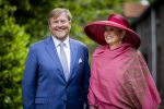 ROERMOND 19 mei 2026 Koning Willem Alexander en Koningin Maxima brengen een streekbezoek aan de gemeenten Maasgouw, Echt-Susteren, Roerdalen en Roermond. Tijdens het streekbezoek bezoekt het paar de schutterij in Wessem, Abdij Lilbosch in Echt, het smalste stukje Nederland in Illikhoven en Roermond, 19 Mei 2026. 