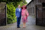 ROERMOND 19 mei 2026 Koning Willem Alexander en Koningin Maxima brengen een streekbezoek aan de gemeenten Maasgouw, Echt-Susteren, Roerdalen en Roermond. Tijdens het streekbezoek bezoekt het paar de schutterij in Wessem, Abdij Lilbosch in Echt, het smalste stukje Nederland in Illikhoven en Roermond, 19 Mei 2026. 