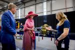 ROERMOND 19 mei 2026 Koning Willem Alexander en Koningin Maxima brengen een streekbezoek aan de gemeenten Maasgouw, Echt-Susteren, Roerdalen en Roermond. Tijdens het streekbezoek bezoekt het paar de schutterij in Wessem, Abdij Lilbosch in Echt, het smalste stukje Nederland in Illikhoven en Roermond, 19 Mei 2026. 