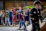 ROERMOND 19 mei 2026 Koning Willem Alexander en Koningin Maxima brengen een streekbezoek aan de gemeenten Maasgouw, Echt-Susteren, Roerdalen en Roermond. Tijdens het streekbezoek bezoekt het paar de schutterij in Wessem, Abdij Lilbosch in Echt, het smalste stukje Nederland in Illikhoven en Roermond, 19 Mei 2026. 