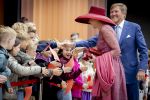 ROERMOND 19 mei 2026 Koning Willem Alexander en Koningin Maxima brengen een streekbezoek aan de gemeenten Maasgouw, Echt-Susteren, Roerdalen en Roermond. Tijdens het streekbezoek bezoekt het paar de schutterij in Wessem, Abdij Lilbosch in Echt, het smalste stukje Nederland in Illikhoven en Roermond, 19 Mei 2026. 