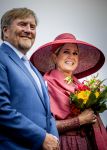 ROERMOND 19 mei 2026 Koning Willem Alexander en Koningin Maxima brengen een streekbezoek aan de gemeenten Maasgouw, Echt-Susteren, Roerdalen en Roermond. Tijdens het streekbezoek bezoekt het paar de schutterij in Wessem, Abdij Lilbosch in Echt, het smalste stukje Nederland in Illikhoven en Roermond, 19 Mei 2026. 