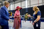 ROERMOND 19 mei 2026 Koning Willem Alexander en Koningin Maxima brengen een streekbezoek aan de gemeenten Maasgouw, Echt-Susteren, Roerdalen en Roermond. Tijdens het streekbezoek bezoekt het paar de schutterij in Wessem, Abdij Lilbosch in Echt, het smalste stukje Nederland in Illikhoven en Roermond, 19 Mei 2026. 