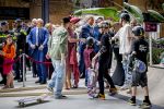 ROERMOND 19 mei 2026 Koning Willem Alexander en Koningin Maxima brengen een streekbezoek aan de gemeenten Maasgouw, Echt-Susteren, Roerdalen en Roermond. Tijdens het streekbezoek bezoekt het paar de schutterij in Wessem, Abdij Lilbosch in Echt, het smalste stukje Nederland in Illikhoven en Roermond, 19 Mei 2026. 