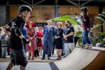 ROERMOND 19 mei 2026 Koning Willem Alexander en Koningin Maxima brengen een streekbezoek aan de gemeenten Maasgouw, Echt-Susteren, Roerdalen en Roermond. Tijdens het streekbezoek bezoekt het paar de schutterij in Wessem, Abdij Lilbosch in Echt, het smalste stukje Nederland in Illikhoven en Roermond, 19 Mei 2026. 