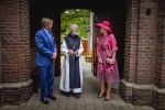 ROERMOND 19 mei 2026 Koning Willem Alexander en Koningin Maxima brengen een streekbezoek aan de gemeenten Maasgouw, Echt-Susteren, Roerdalen en Roermond. Tijdens het streekbezoek bezoekt het paar de schutterij in Wessem, Abdij Lilbosch in Echt, het smalste stukje Nederland in Illikhoven en Roermond, 19 Mei 2026. 