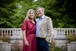 Den Haag 21 mei 2026
Fotouurtje met de koninklijke familie in de Hollandse tuin van Park Clingendael . Aanwezig Koning Willem Alexander Koningin Maxima Prinses Amalia Prinses Alexia en Prinses Ariane . 