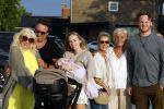 Aalsmeer 7 juli 2026
Mary Borsato viert haar 81 e verjaardag . oa aanwezig Marco Borsato Luca Borsato Sylvana Borsato met een goede vriendin en Jacky Omtzigt met zoontje.. Ze gingen eten bij restaurant Centennial .