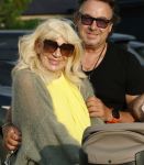 Aalsmeer 7 juli 2026
Mary Borsato viert haar 81 e verjaardag . oa aanwezig Marco Borsato Luca Borsato Sylvana Borsato met een goede vriendin en Jacky Omtzigt met zoontje.. Ze gingen eten bij restaurant Centennial .