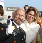 Leiden 11 juli 2026
De laatste voorstelling de soldaat van Oranje in de Hangar. Marco Kroon met zijn vrouw 