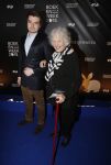 Amsterdam 9 maart 2018 
Boekenbal 2018 in de schouwburg van Amsterdam. Marjan Berk met kleinzoon