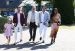 Blaricum / Amstelveen 28 mei 2026
Oger Lusink en zijn vrouw Ellen trouwen in het gemeentehuis van Blaricum en daarna hebben ze een lunch bij restaurant Aan de Poel .Martijn Lusink met dochter  Sander Lusink Oos Kesbeke en zijn vrouw 