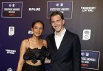 Maarssen 25 mei 2026
Voetballer van het jaar gala in de Fabrique in Maarssen . ESPN organiseert het . Mika Godts kwam met zijn vrouw Haifa 