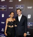 Maarssen 25 mei 2026
Voetballer van het jaar gala in de Fabrique in Maarssen . ESPN organiseert het . Mika Godts kwam met zijn vrouw Haifa 