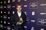 Maarssen 25 mei 2026
Voetballer van het jaar gala in de Fabrique in Maarssen . ESPN organiseert het . Mika Godts kwam met zijn vrouw Haifa 