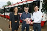 Amsterdam 27 mei 2026
3e deel van de boekenreeks 60 jaar Top 40 wordt feestelijk gelanceerd door bestickerde Top 40-tram met Erik de Zwart als trambestuurder. Natalie La Rose Erik de Zwart, Godfried Nevels en Jeroen Nieuwenhuize  zijn aanwezig 