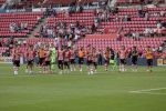 Eindhoven, 3 Augustus 2026
Johan Cruijffschaal wedstrijd
PSV-AZ Eindstand 0-4
PSV Spelers bedanken het publiek
Foto Carlo van Hout