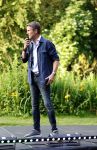 Amsterdam 29 mei 2026
Prins Maurits opent het golftournooi in het Vondelpark met een mooie afslag .