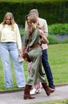 Den Haag 21 mei 2026
Fotouurtje met de koninklijke familie in de Hollandse tuin van Park Clingendael . Aanwezig Koning Willem Alexander Koningin Maxima Prinses Amalia Prinses Alexia en Prinses Ariane . 
