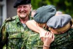 Breda 29 mei 2026
Koningin Maxima krijgt haar baret uitgereikt na afronding van haar training tot reservist, 29 Mei 2026.