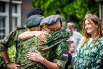 Breda 29 mei 2026
Koningin Maxima krijgt haar baret uitgereikt na afronding van haar training tot reservist, 29 Mei 2026.
