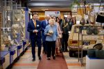 NOORDWOLDE - 20 mei 2026
Prinses Beatrix bezoekt Nationaal Vlechtmuseum ter gelegenheid van het 25 jarig jubileum, 20 Mei 2026. Tijdens het bezoekt onthult de prinses de originele wieg wij zij als baby in heeft gelegen. 