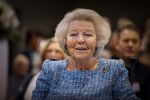 NOORDWOLDE - 20 mei 2026
Prinses Beatrix bezoekt Nationaal Vlechtmuseum ter gelegenheid van het 25 jarig jubileum, 20 Mei 2026. Tijdens het bezoekt onthult de prinses de originele wieg wij zij als baby in heeft gelegen. 
