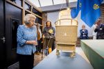 NOORDWOLDE - 20 mei 2026
Prinses Beatrix bezoekt Nationaal Vlechtmuseum ter gelegenheid van het 25 jarig jubileum, 20 Mei 2026. Tijdens het bezoekt onthult de prinses de originele wieg wij zij als baby in heeft gelegen. 