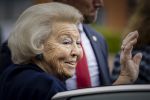 NOORDWOLDE - 20 mei 2026
Prinses Beatrix bezoekt Nationaal Vlechtmuseum ter gelegenheid van het 25 jarig jubileum, 20 Mei 2026. Tijdens het bezoekt onthult de prinses de originele wieg wij zij als baby in heeft gelegen. 