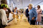 NOORDWOLDE - 20 mei 2026
Prinses Beatrix bezoekt Nationaal Vlechtmuseum ter gelegenheid van het 25 jarig jubileum, 20 Mei 2026. Tijdens het bezoekt onthult de prinses de originele wieg wij zij als baby in heeft gelegen. 