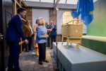 NOORDWOLDE - 20 mei 2026
Prinses Beatrix bezoekt Nationaal Vlechtmuseum ter gelegenheid van het 25 jarig jubileum, 20 Mei 2026. Tijdens het bezoekt onthult de prinses de originele wieg wij zij als baby in heeft gelegen. 