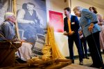 NOORDWOLDE - 20 mei 2026
Prinses Beatrix bezoekt Nationaal Vlechtmuseum ter gelegenheid van het 25 jarig jubileum, 20 Mei 2026. Tijdens het bezoekt onthult de prinses de originele wieg wij zij als baby in heeft gelegen. 